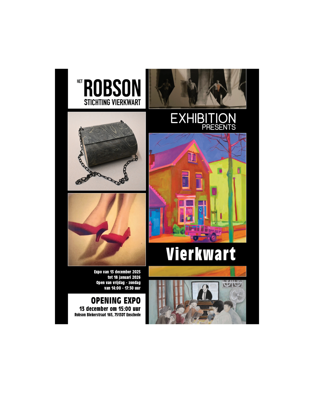 Tara Haghi Exhibits in “Vierkwart” at Het Robson